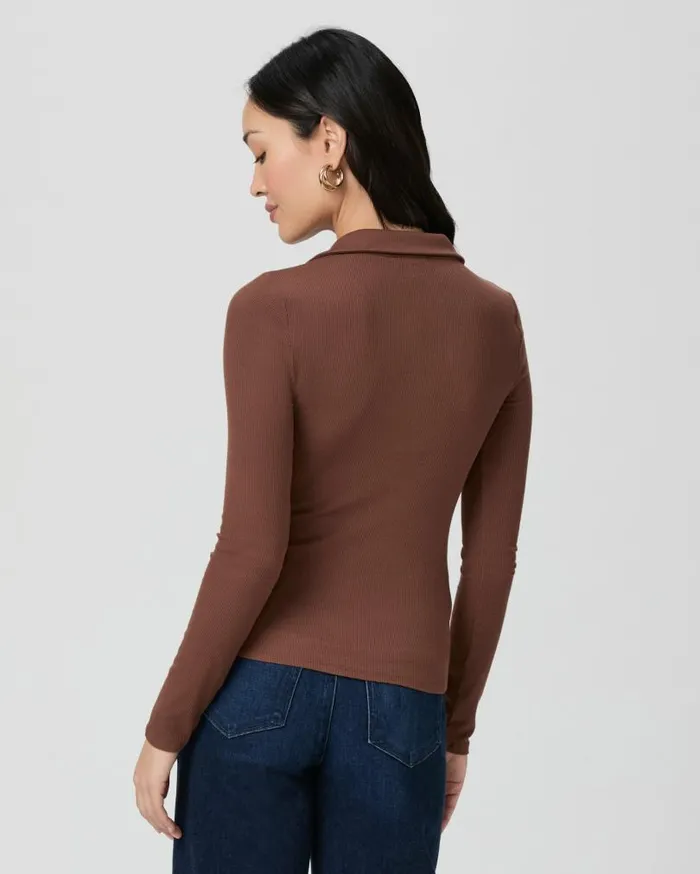 PAIGE Tops and Blouses Women Silene Top 8211 French Press PAIGE Tops and Blouses Women Silene Top 8211 French Press