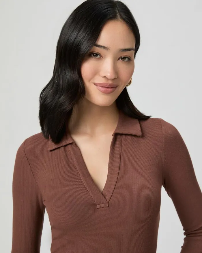 PAIGE Tops and Blouses Women Silene Top 8211 French Press PAIGE Tops and Blouses Women Silene Top 8211 French Press