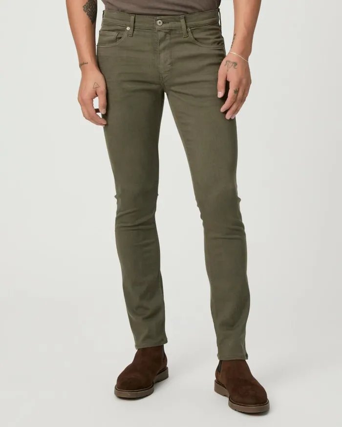 PAIGE Transcend Denim Men Transcend Lennox Slim Jean 8211 Aged Moss PAIGE Transcend Denim Men Transcend Lennox Slim Jean 8211 Aged Moss