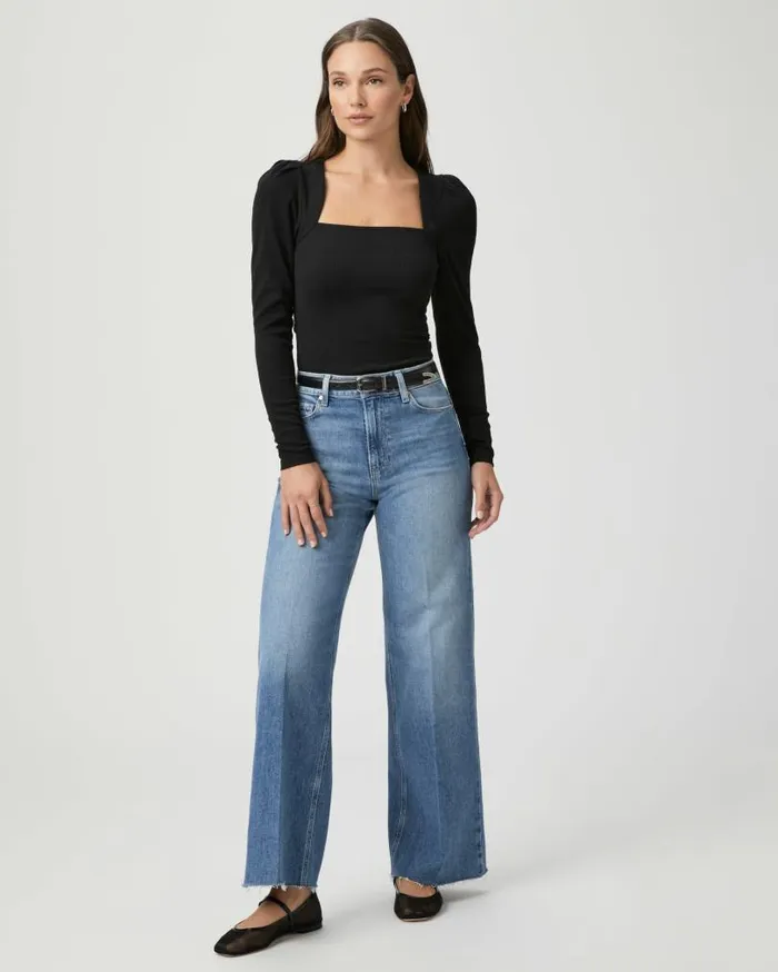PAIGE Wide Leg Women Anessa 31 Inch Wide Leg Jean 8211 Archives