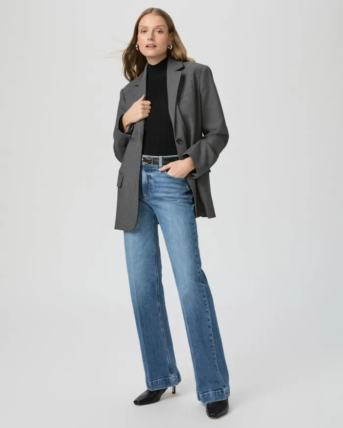 PAIGE Wide Leg Women Leenah 32 Inch Wide Leg Jean 8211 Wings
