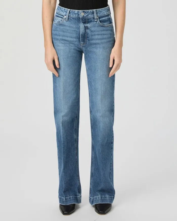PAIGE Wide Leg Women Leenah 32 Inch Wide Leg Jean 8211 Wings