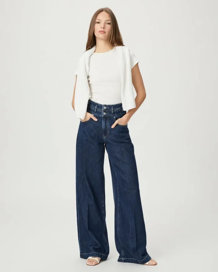 PAIGE Wide Leg Women Portia Wide Leg Jean 8211 Michiru