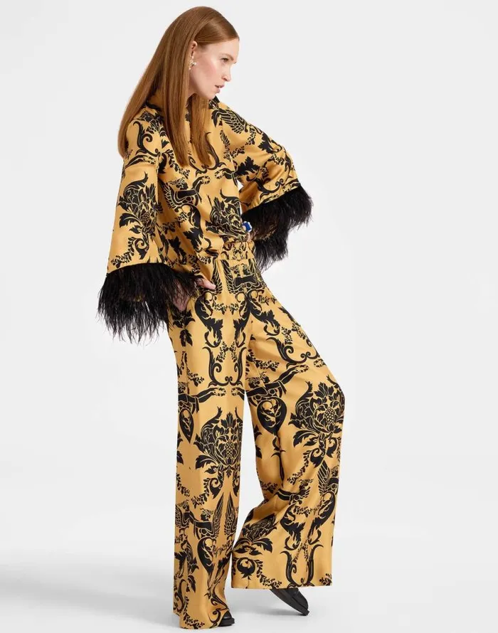 Palazzo Pants Cherubs Gold Women La Double J Shorts and Pants