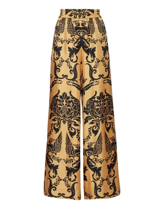 Palazzo Pants Cherubs Gold Women La Double J Shorts and Pants Palazzo Pants Cherubs Gold Women La Double J Shorts and Pants