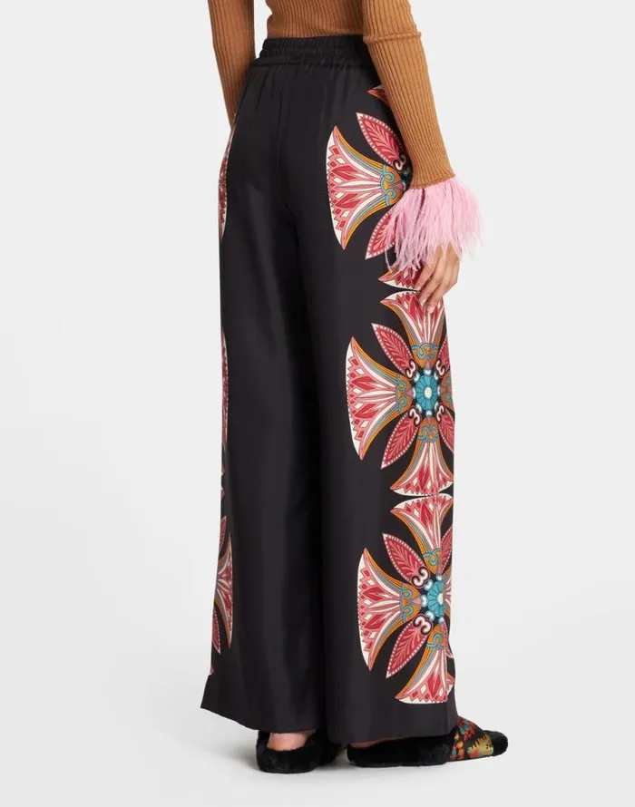 Palazzo Pants Lotus Place Pink Women La Double J Shorts and Pants Palazzo Pants Lotus Place Pink Women La Double J Shorts and Pants