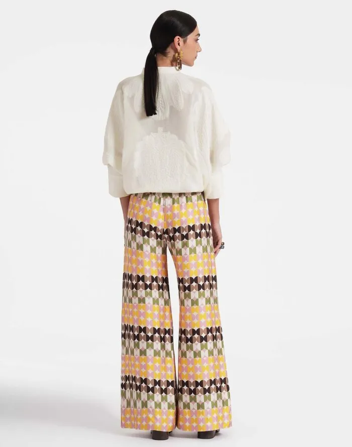 Palazzo Pants Mezzaluna Chocolate Women La Double J Shorts and Pants Palazzo Pants Mezzaluna Chocolate Women La Double J Shorts and Pants