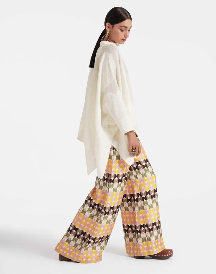 Palazzo Pants Mezzaluna Chocolate Women La Double J Shorts and Pants Palazzo Pants Mezzaluna Chocolate Women La Double J Shorts and Pants