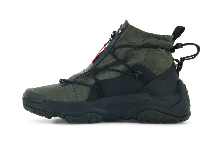 PALLADIUM OFFGRID HI ZIP WATERPROOF Olive Night Men Sneakers PALLADIUM OFFGRID HI ZIP WATERPROOF Olive Night Men Sneakers