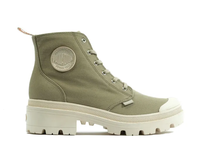 PALLADIUM PALLABASE TWILL Dune Women Boots