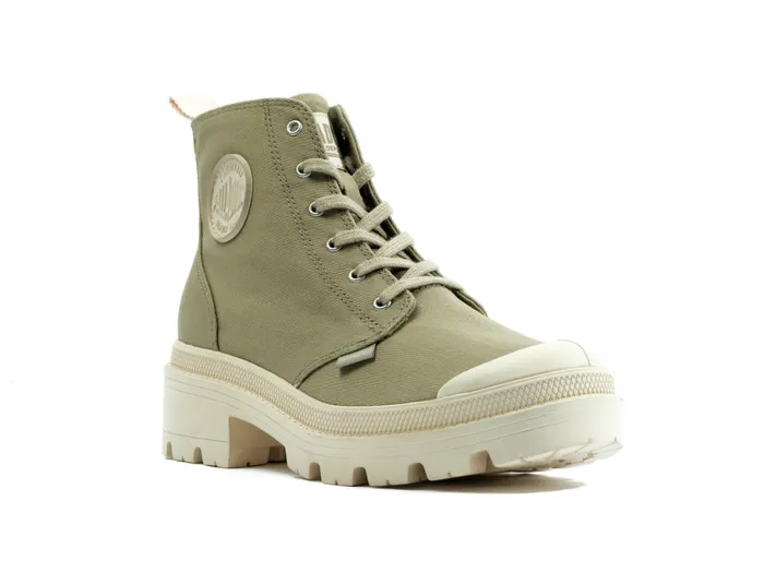 PALLADIUM PALLABASE TWILL Dune Women Boots