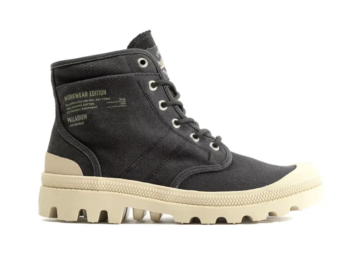 PALLADIUM PALLABROUSSE WORKWEAR Black Women Boots
