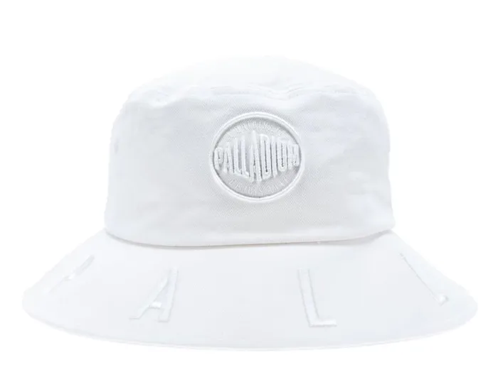 PALLADIUM PALLADIUM LOGO BUCKET HAT Palladium Logo Bucket Hat WomenMen Hats