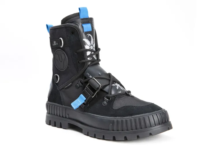 PALLADIUM PALLASHOCK X DESTINY Black Women Boots PALLADIUM PALLASHOCK X DESTINY Black Women Boots