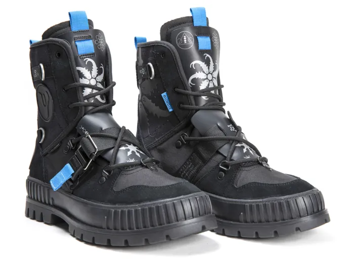 PALLADIUM PALLASHOCK X DESTINY Black Women Boots PALLADIUM PALLASHOCK X DESTINY Black Women Boots