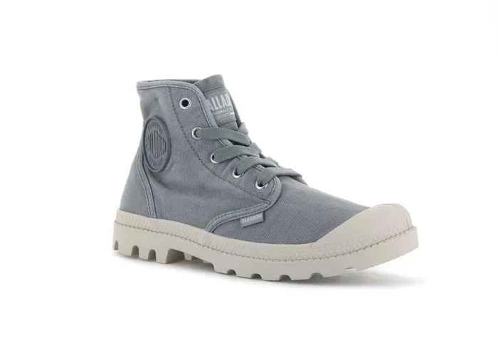 PALLADIUM PAMPA HI Gray Flannel Women Boots PALLADIUM PAMPA HI Gray Flannel Women Boots