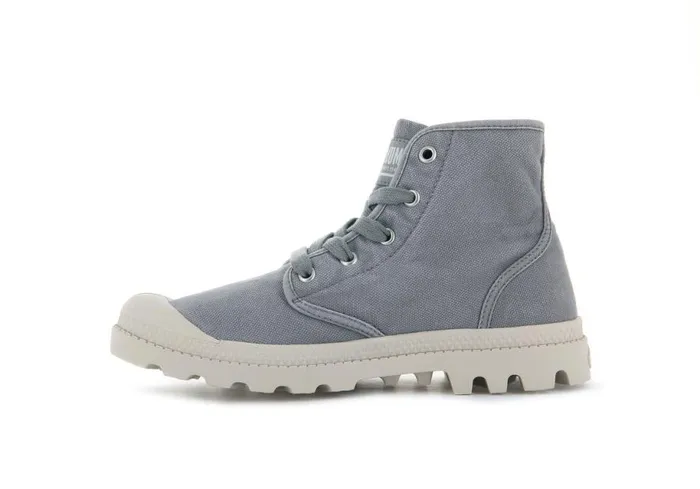 PALLADIUM PAMPA HI Gray Flannel Women Boots PALLADIUM PAMPA HI Gray Flannel Women Boots