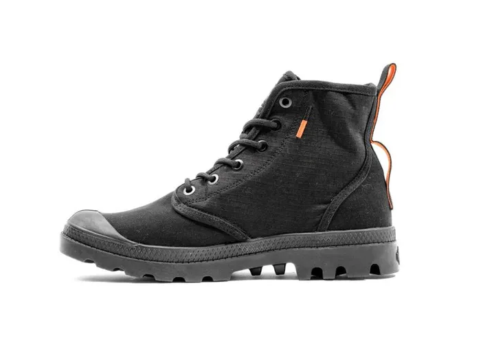 PALLADIUM PAMPA HI SUPPLY RS Black Kids Boots PALLADIUM PAMPA HI SUPPLY RS Black Kids Boots