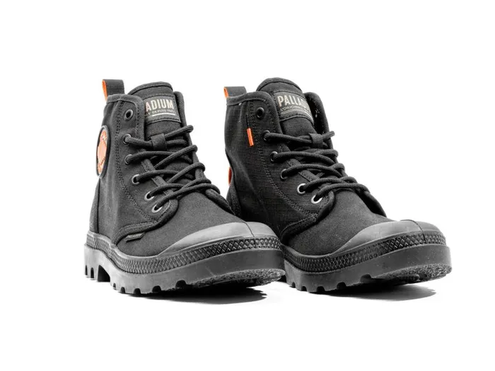 PALLADIUM PAMPA HI SUPPLY RS Black Women Boots PALLADIUM PAMPA HI SUPPLY RS Black Women Boots