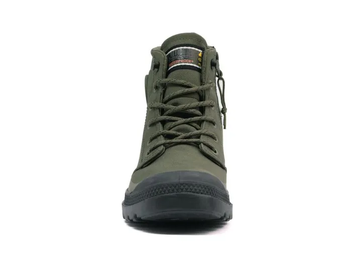 PALLADIUM PAMPA RCYL LTWPZIP Olive Night Men Boots