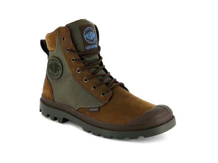 PALLADIUM PAMPA SPORT CUFF WPN Bridle Brownmoon Mist Women Boots PALLADIUM PAMPA SPORT CUFF WPN Bridle Brownmoon Mist Women Boots