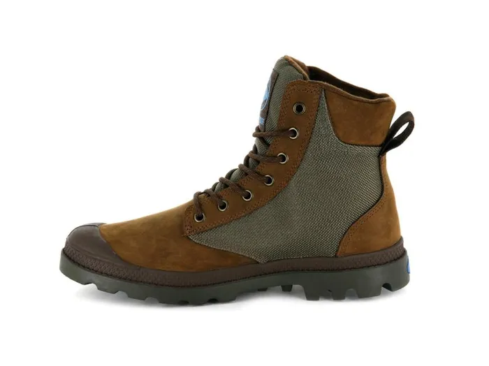PALLADIUM PAMPA SPORT CUFF WPN Bridle Brownmoon Mist Women Boots PALLADIUM PAMPA SPORT CUFF WPN Bridle Brownmoon Mist Women Boots