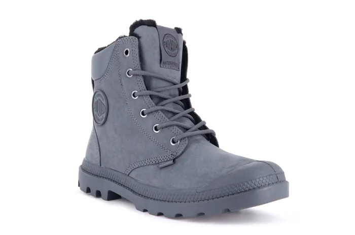 PALLADIUM PAMPA SPORT CUFF WPS Dark Shadow Women Boots PALLADIUM PAMPA SPORT CUFF WPS Dark Shadow Women Boots