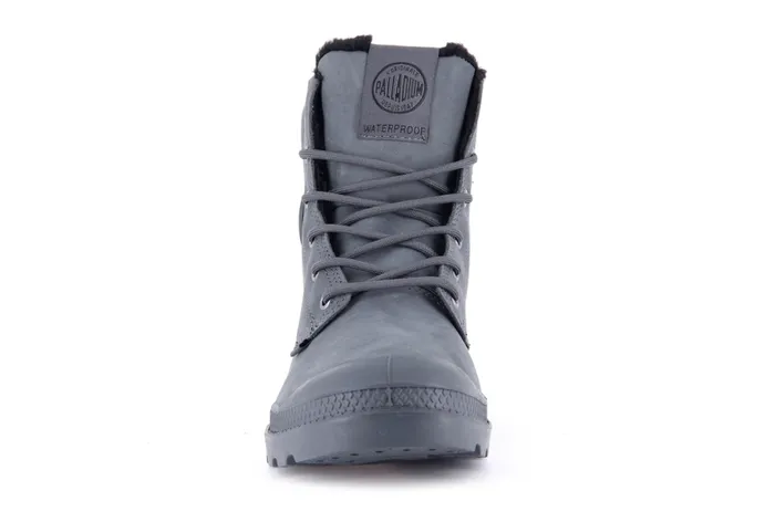 PALLADIUM PAMPA SPORT CUFF WPS Dark Shadow Women Boots PALLADIUM PAMPA SPORT CUFF WPS Dark Shadow Women Boots