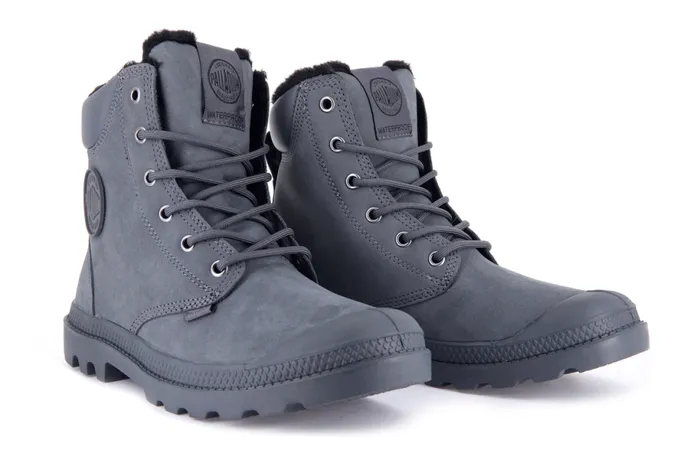 PALLADIUM PAMPA SPORT CUFF WPS Dark Shadow Women Boots PALLADIUM PAMPA SPORT CUFF WPS Dark Shadow Women Boots