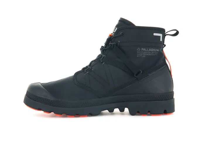 PALLADIUM PAMPA TRAVEL LITE WATERPROOF Blackblack Men Boots PALLADIUM PAMPA TRAVEL LITE WATERPROOF Blackblack Men Boots