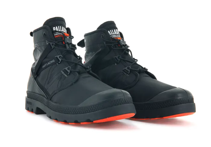 PALLADIUM PAMPA TRAVEL LITE WATERPROOF Blackblack Men Boots PALLADIUM PAMPA TRAVEL LITE WATERPROOF Blackblack Men Boots