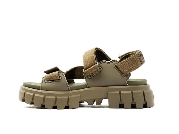 PALLADIUM REVOLT SANDAL MONO Dusky Green Women Sandals PALLADIUM REVOLT SANDAL MONO Dusky Green Women Sandals