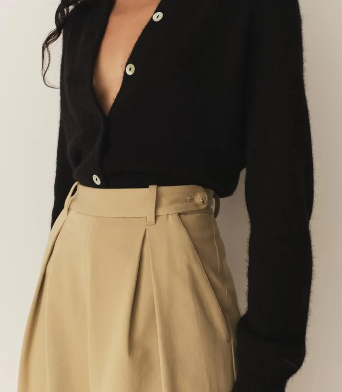 Pants and Shorts Women DEN Hilaire Pant Stone Pants and Shorts Women DEN Hilaire Pant Stone