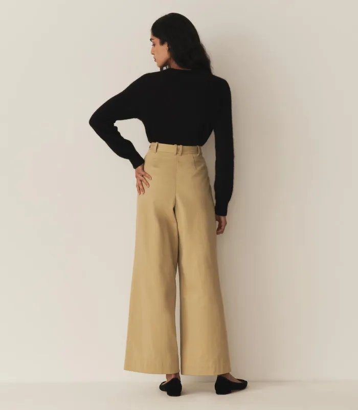 Pants and Shorts Women DEN Hilaire Pant Stone Pants and Shorts Women DEN Hilaire Pant Stone
