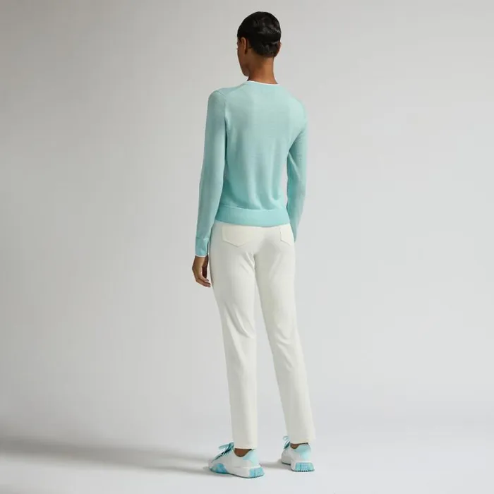Pants and Shorts Women GFORE SHADOW STRETCH 5 POCKET PANT Chalk White Pants and Shorts Women GFORE SHADOW STRETCH 5 POCKET PANT Chalk White