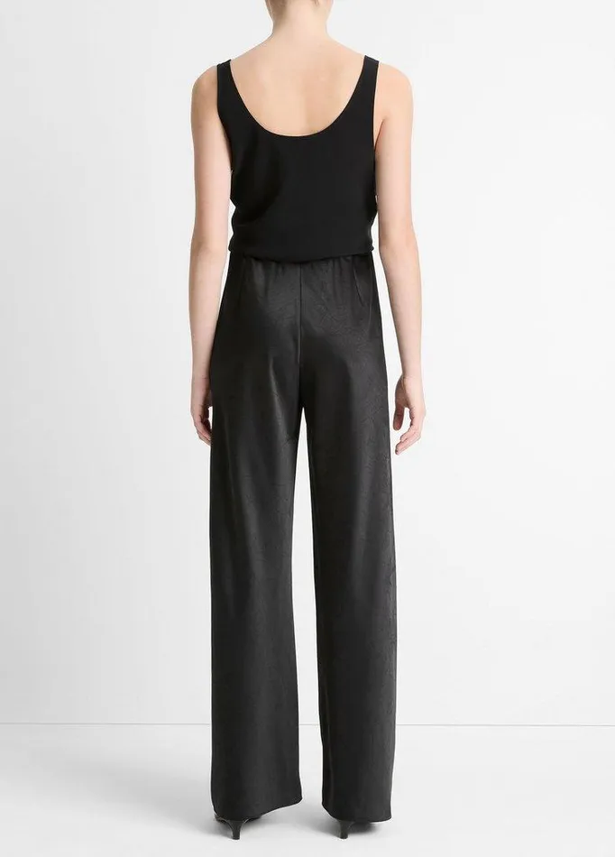 Pants and Shorts Women Vince Fluid Satin Bias Pant Black Pants and Shorts Women Vince Fluid Satin Bias Pant Black
