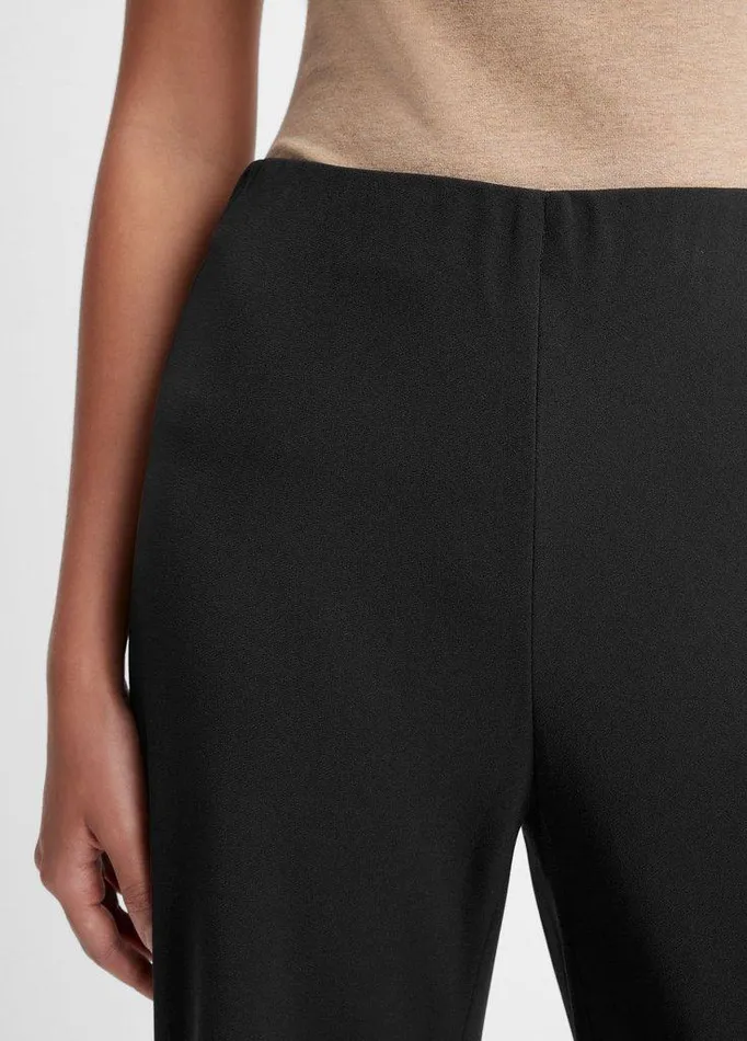 Pants and Shorts Women Vince HighWaist Crepe Bias Pant Black Pants and Shorts Women Vince HighWaist Crepe Bias Pant Black