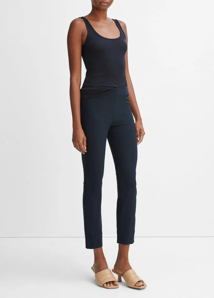 Pants and Shorts Women Vince Stitch Front Seam Ponte Legging Coastal Blue Pants and Shorts Women Vince Stitch Front Seam Ponte Legging Coastal Blue