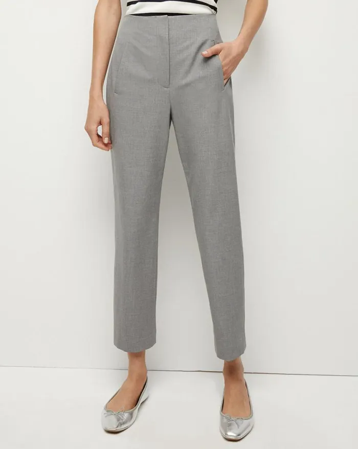 Pants Shop Veronica Beard Stila Pant Heather Grey