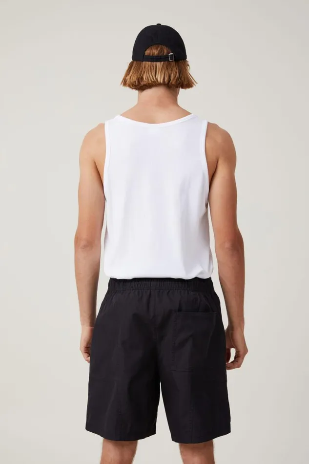 Parachute Field Short Black Men Cotton On Shorts Parachute Field Short Black Men Cotton On Shorts