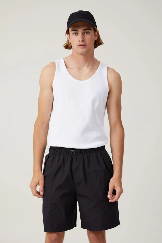 Parachute Field Short Black Men Cotton On Shorts Parachute Field Short Black Men Cotton On Shorts