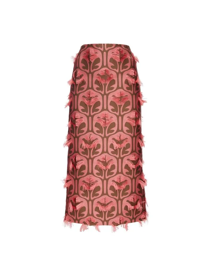Pencil Skirt Grove Kakipink Women La Double J Skirts Pencil Skirt Grove Kakipink Women La Double J Skirts