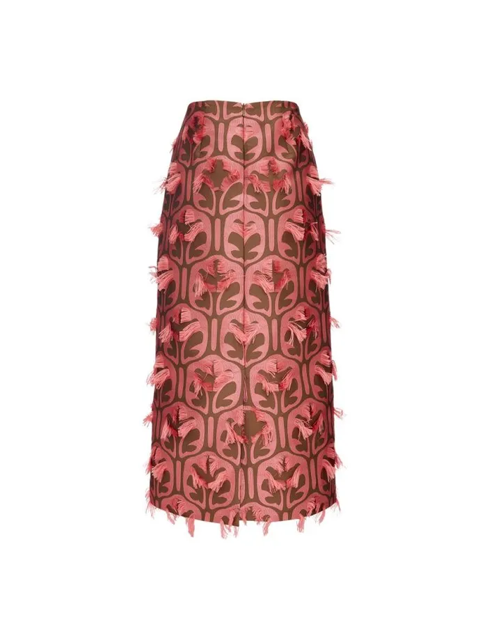 Pencil Skirt Grove Kakipink Women La Double J Skirts Pencil Skirt Grove Kakipink Women La Double J Skirts