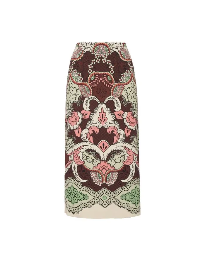 Pencil Skirt Portal Place Brown Women La Double J Skirts Pencil Skirt Portal Place Brown Women La Double J Skirts