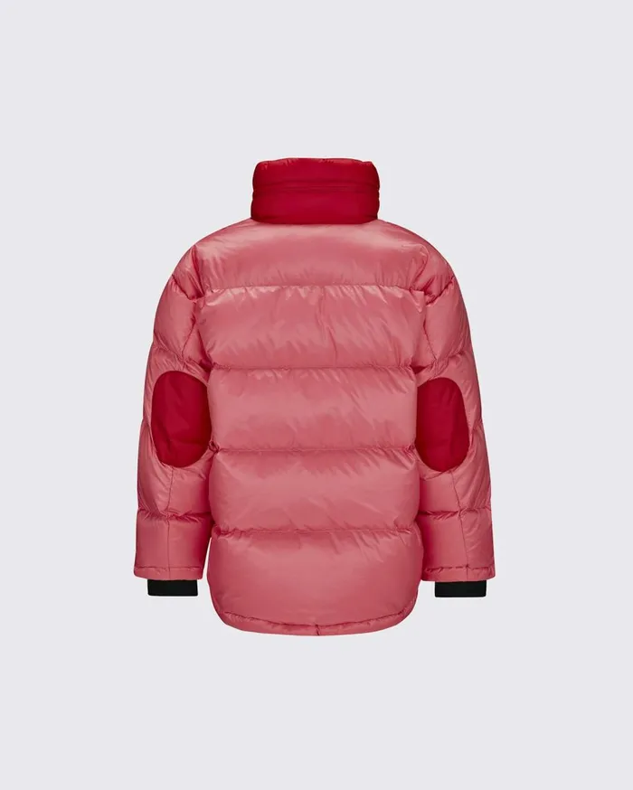 Perfect Moment Jackets Maes Quilted Down Jacket Peach Pink 8211 Kids