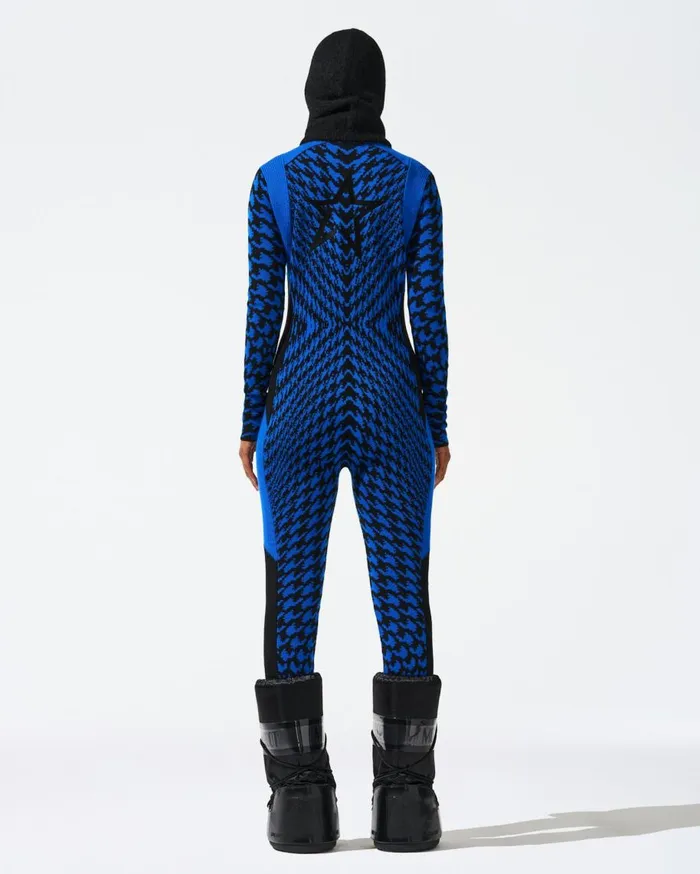 Perfect Moment Knitwear Bella Merino Wool Jumpsuit True Indigo 8211 Women