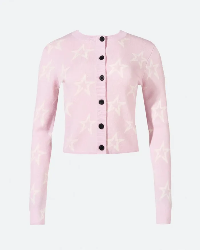Perfect Moment Tops Chalet Merino Wool Cardigan Pink 8211 Women