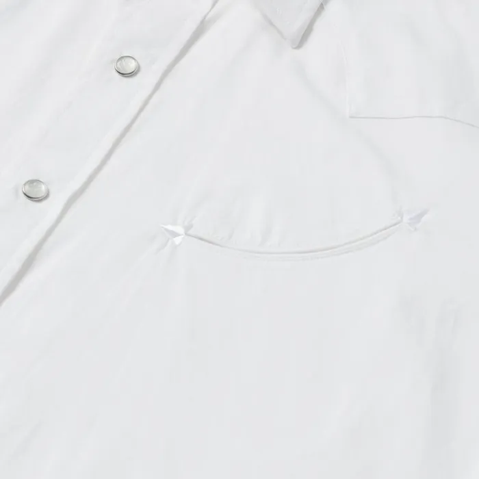Pin Point Oxford Shirt White Men Stetson Classic Cut