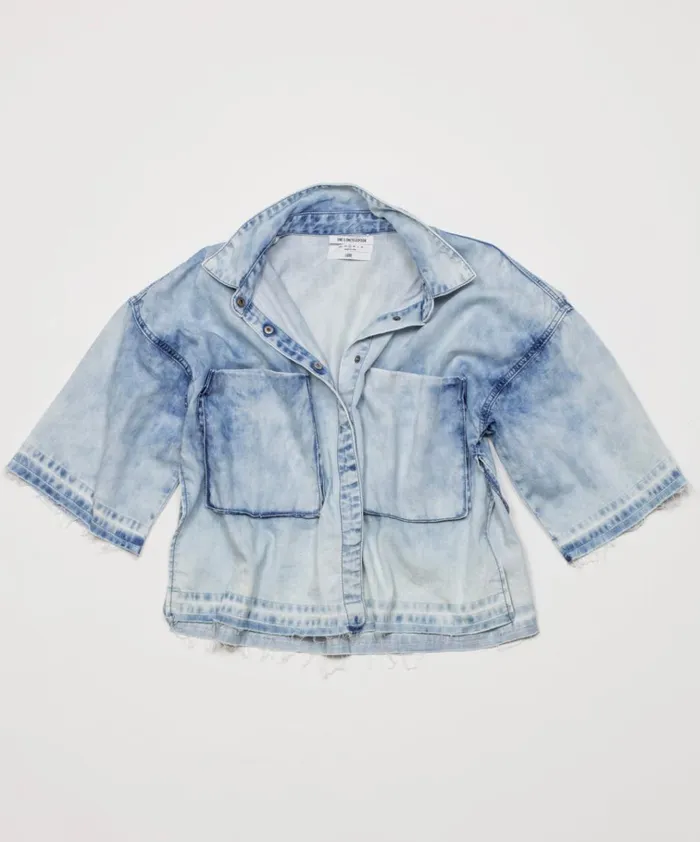 PIONEER DENIM SHIRT Women One Teaspoon Denim Tops PIONEER DENIM SHIRT Women One Teaspoon Denim Tops