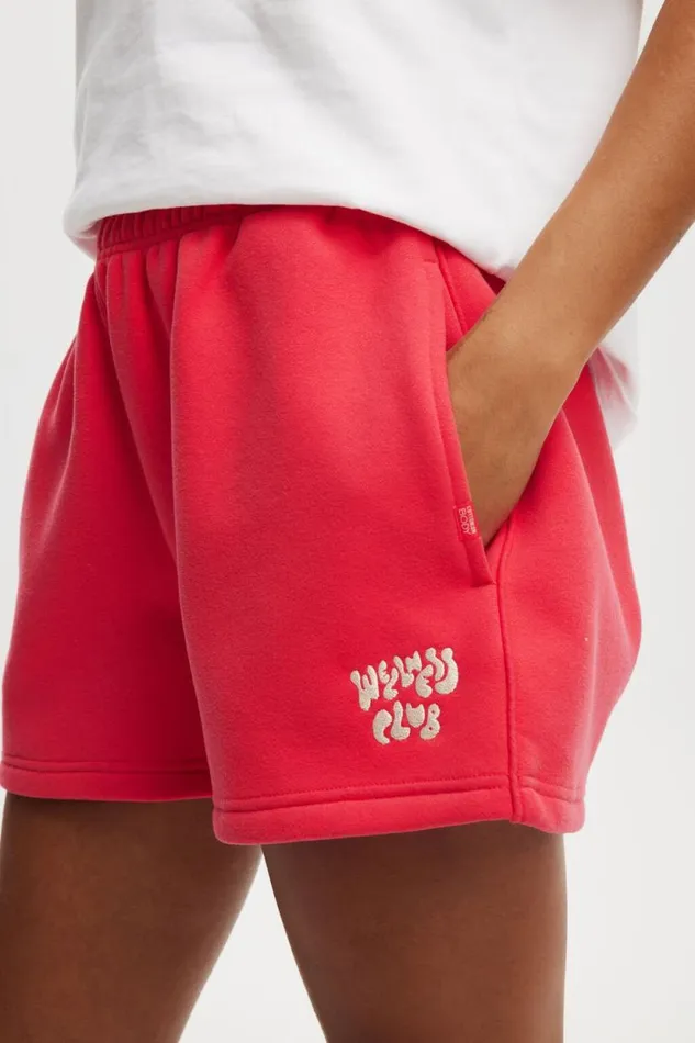Plush Essential Gym Short Frenchie Redwellness Club Women Cotton On Sweats and Hoodies Plush Essential Gym Short Frenchie Redwellness Club Women Cotton On Sweats and Hoodies